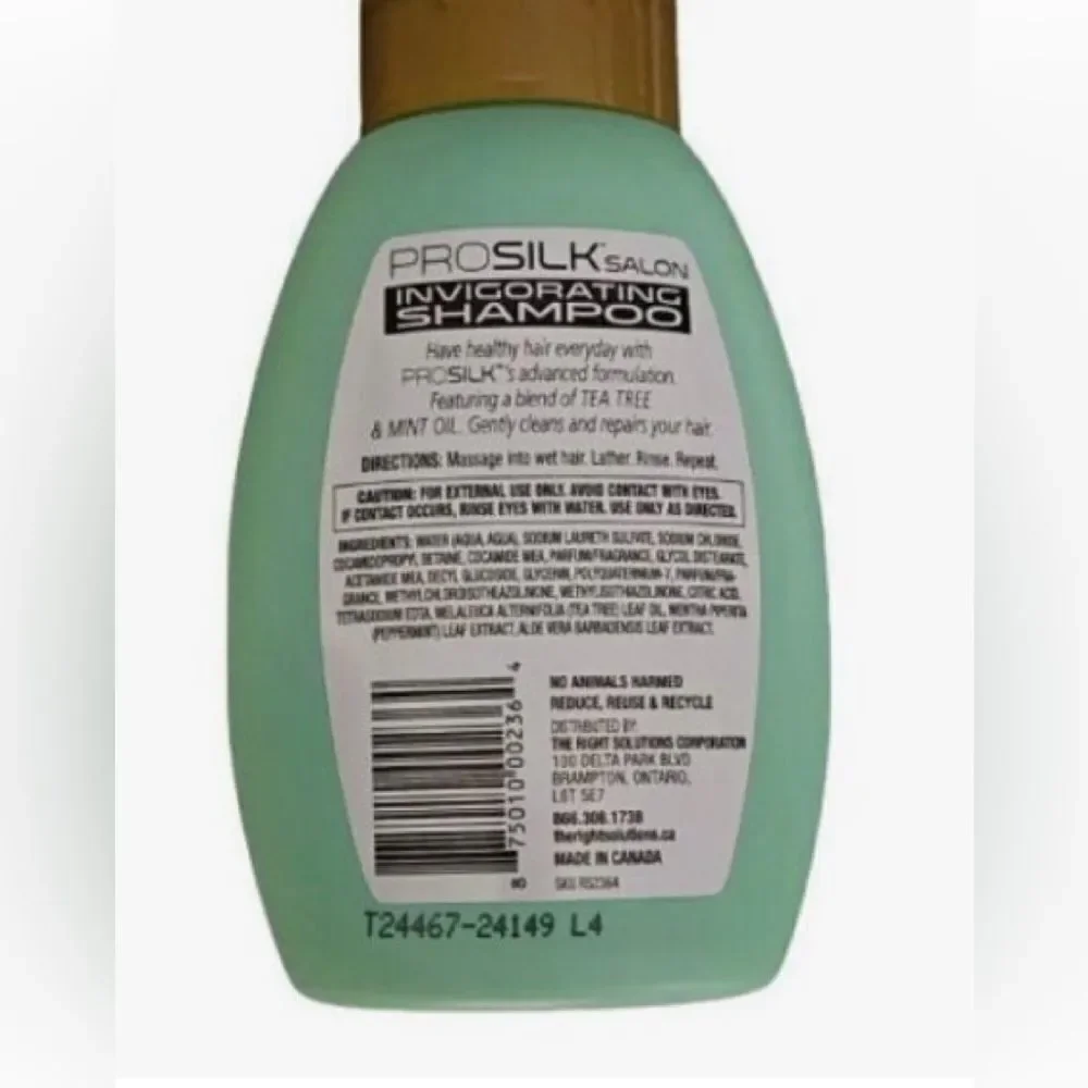 🛍️ Pro Silk Salon Invigorating Tea Tree Oil Shampoo 14Fl OZ(414 ml)💥